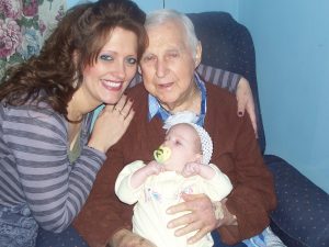 I had the honor of being by my Grandpa's side when he passed into Eternity.  It seemed like a sacred and precious moment!  I praise God that my Grandpa was a Christian and he is now in Heaven!