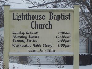 Another church that we visited.  They were a great blessing to our family.