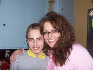Later that day, we got pizza and went home and celebrated Timothy's 14th birthday!  He is such a blessing in our home!!  Whenever I want something fixed, he is right there to do it for me!  He aims to please.  I cannot believe it was 14 years ago that I had him!