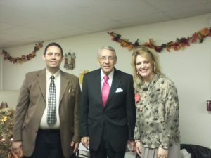David and I with Dr. Bobby Roberson.