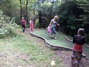 This was some of our children's first time to miniature golf.  They had a BLAST!!