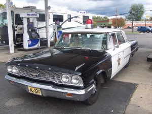 This old "squad car" takes tourists around the town and shows them the sites.  The driver happened to be a man that went to one of the churches that we had already been at.  He had fun pretending to arrest Timothy for jaywalking - just like Barney used to............smile.
