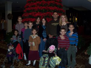 As an early Christmas gift, Josh and Jaynell took our family out to eat and then took us to the Opryland Hotel in Nashville, TN to see the beautiful water falls INDOORS and Christmas lights!!