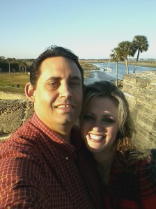 David took me to see the St. Augustine (oldest city in America) Fort.  It was so interesting.