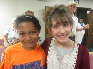 This girl rededicated her life to the Lord in VBS.