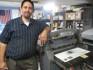 David has enjoyed getting more and more jobs in our - Äll Things Truth Print Shop". 