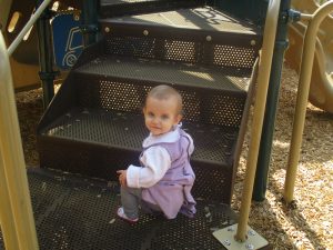 She loved this little park.