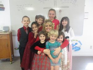 A Sunday School Class I taught 4 days in a row.  I LOVED it because I LOVE children!!
