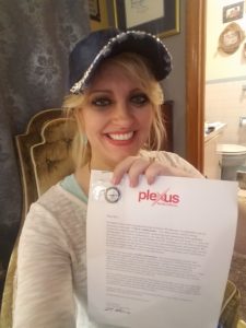 I am excited that I ranked Silver in Plexus back in July 2016!!